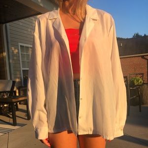 White button up